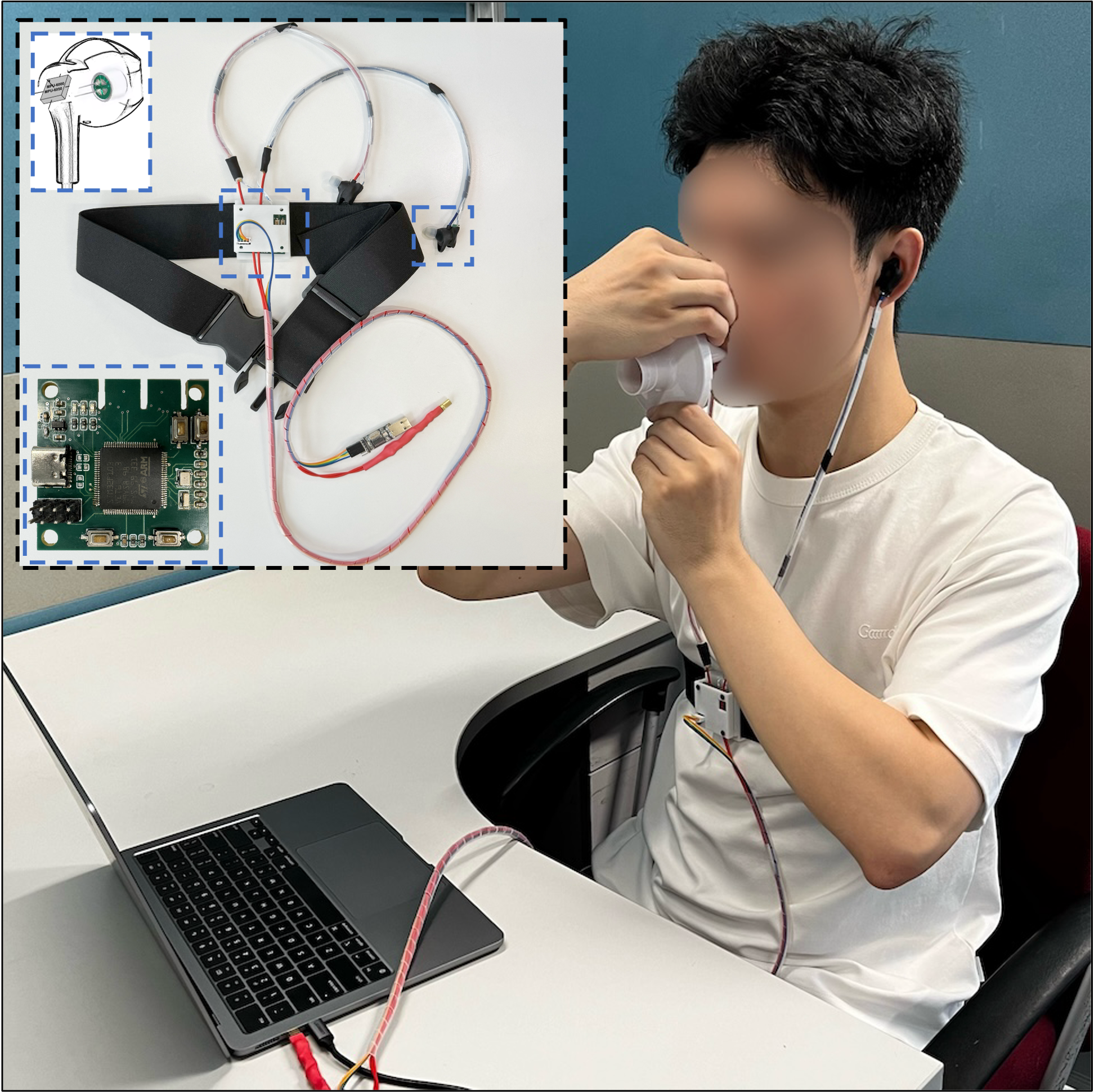 EasySpiro: Assessing Lung Function via Arbitrary Exhalations on Commodity Earphones